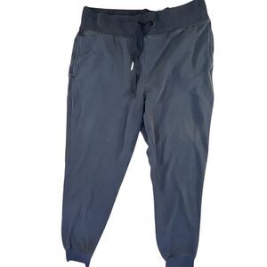 jogger womens balance athleta select size medium solid pants vitality black flaw